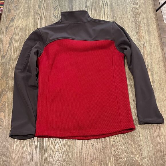 Colosseum Alabama Crimson Tide Pullover Jacket Zipper Pockets High Neck Red Sz M - Picture 10 of 10